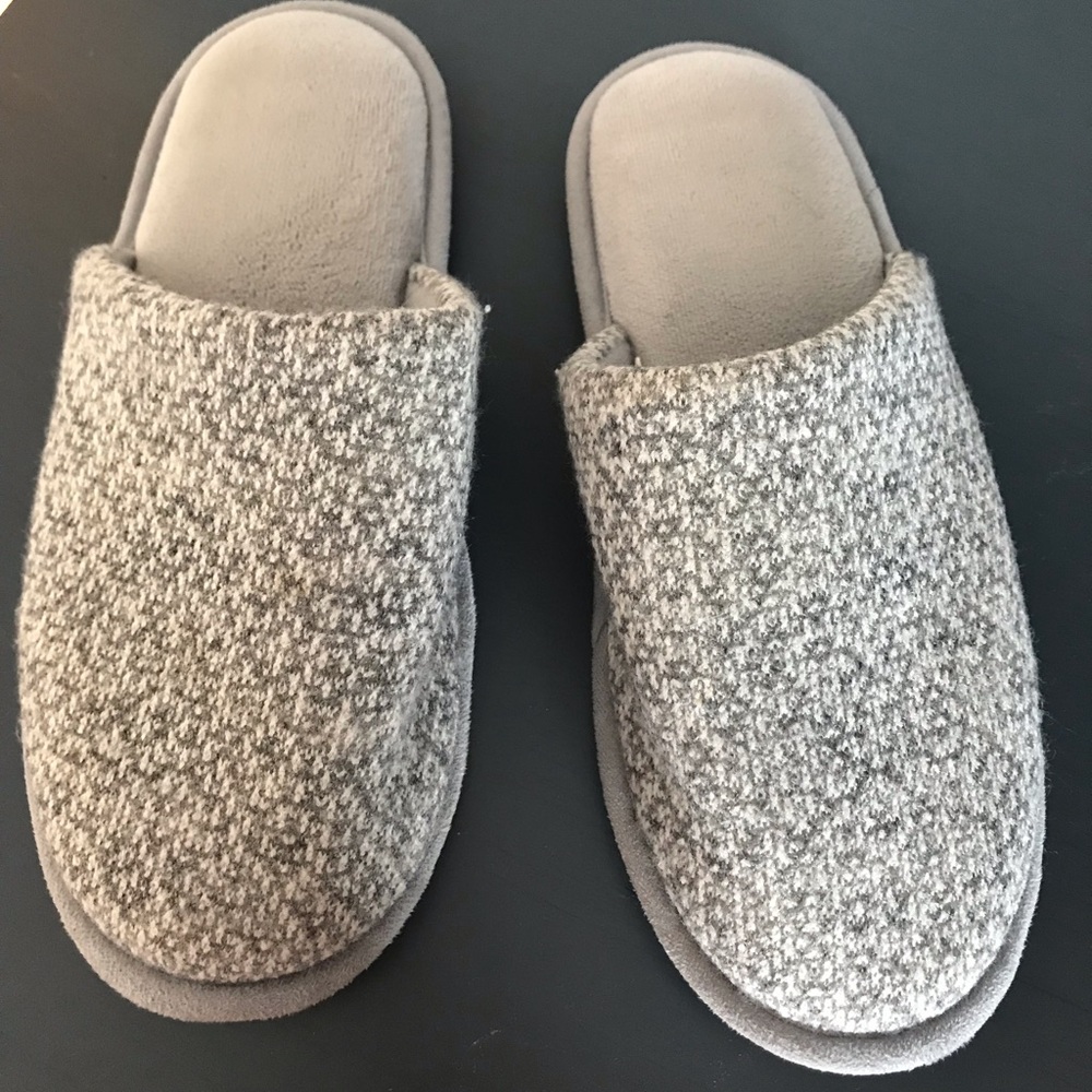 Gray Slippers